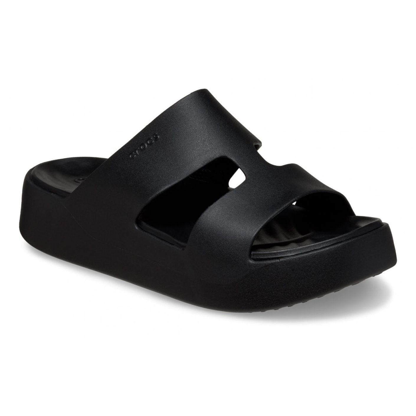 Crocs Getaway Platform Slipper Schwarz für Damen