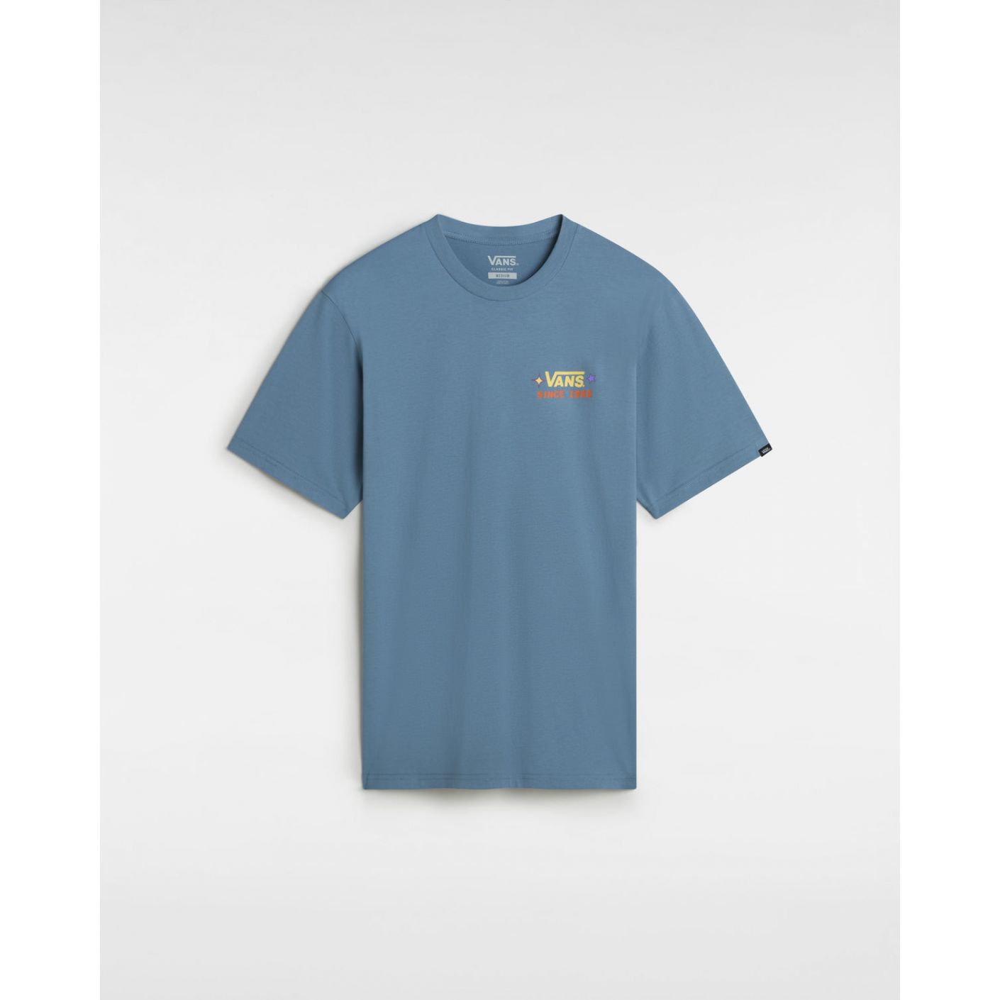 Vans Mind Out Klassisches blaues T-Shirt für Herren