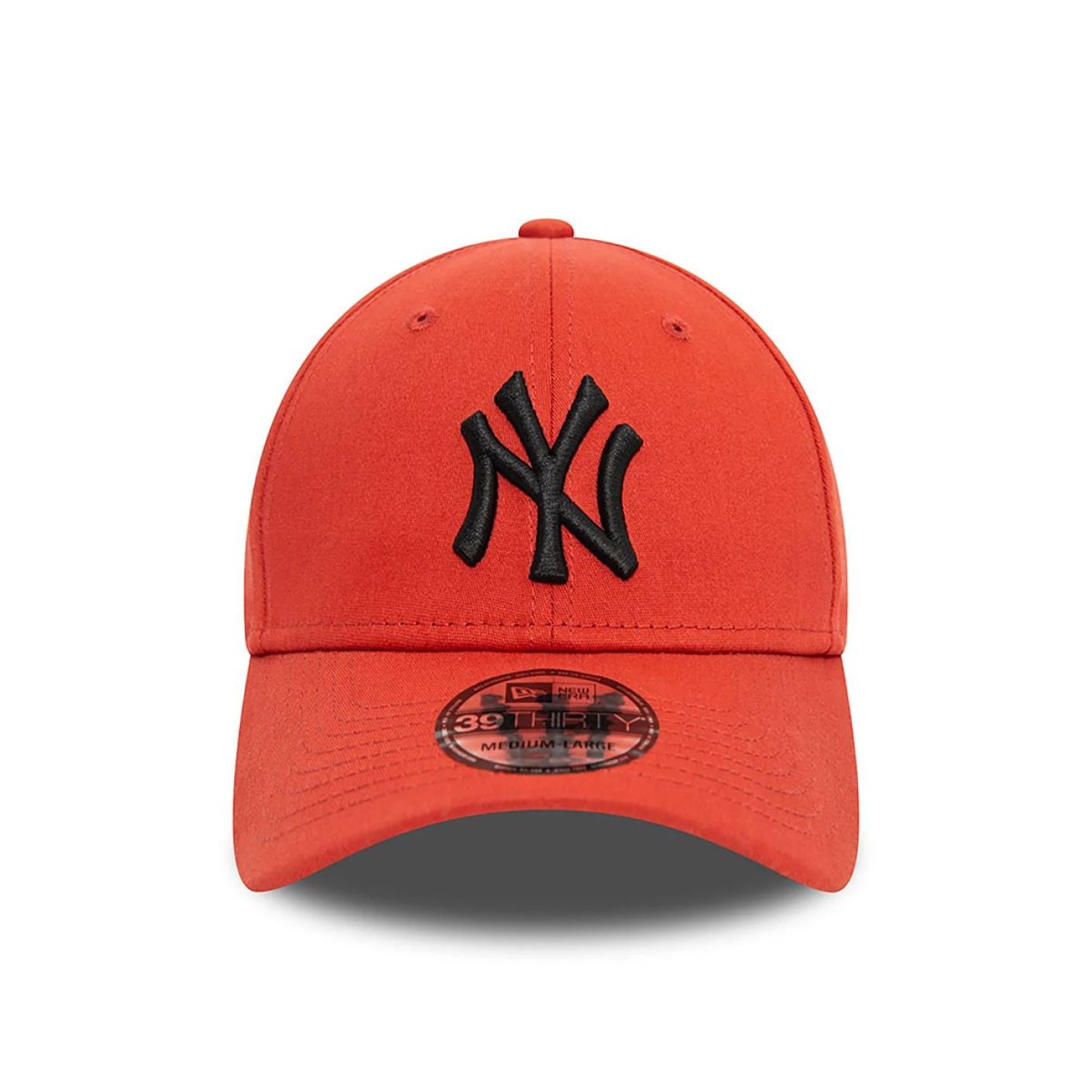 New Era 39Thirty NYY League Essential Rote Kappe