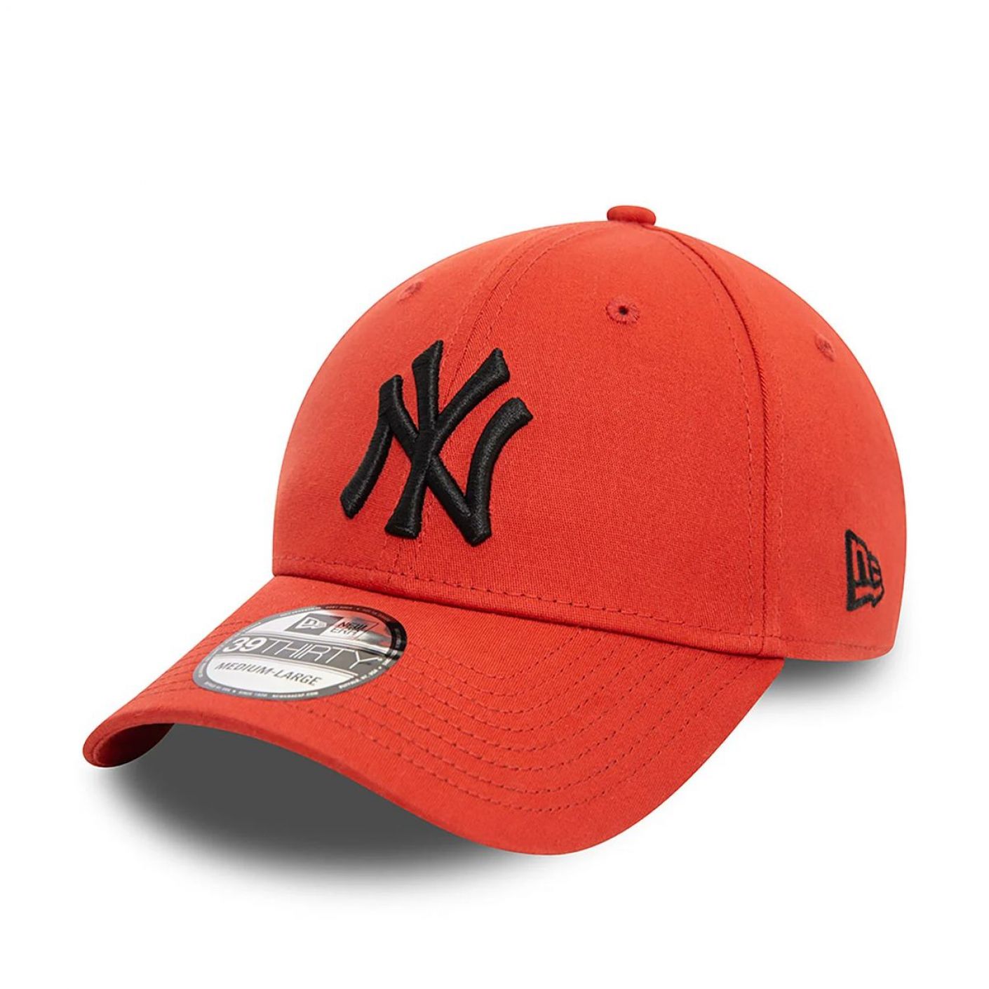 New Era 39Thirty NYY League Essential Rote Kappe