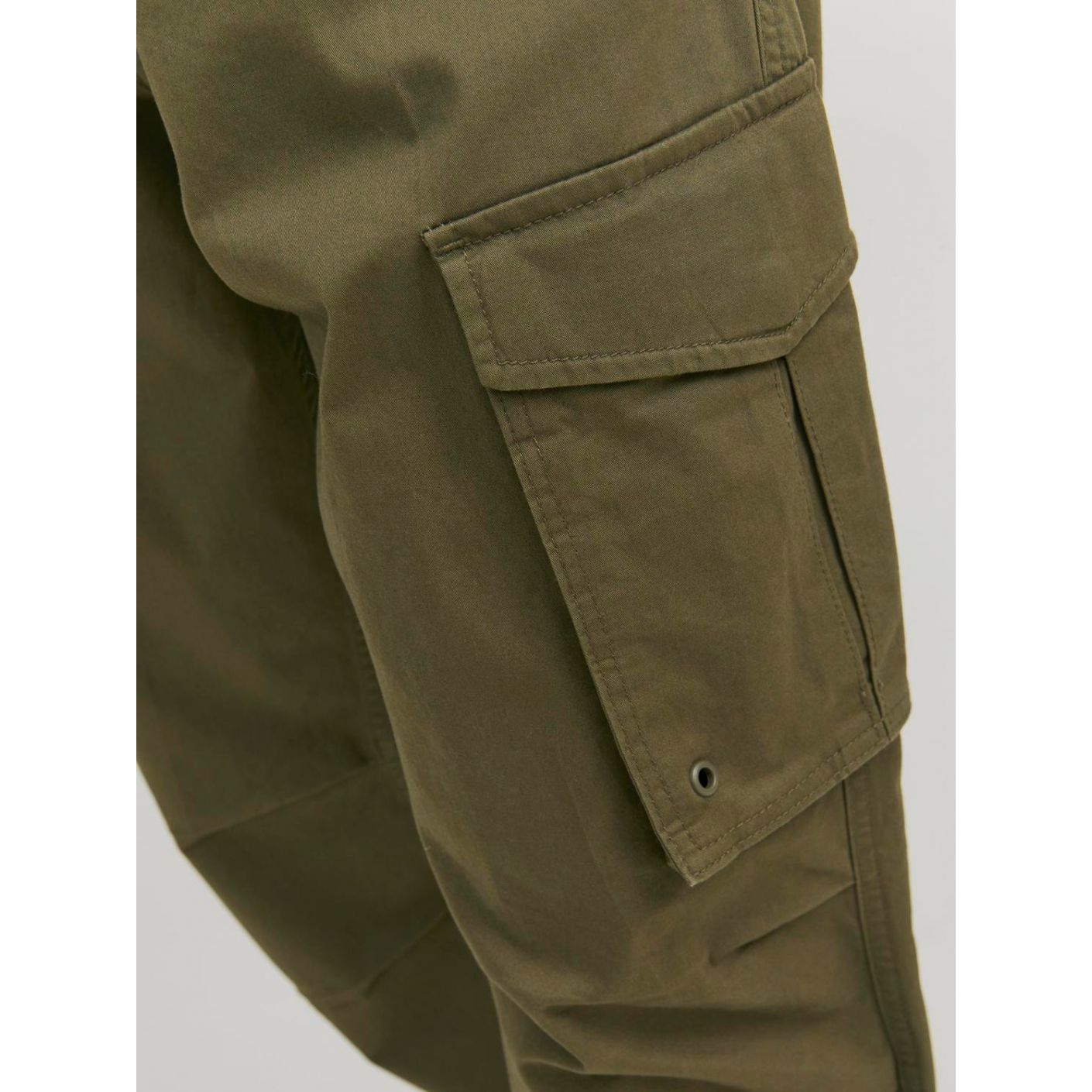 Jack & Jones Pantalone Cargo Relaxed Fit Olive Night da Uomo