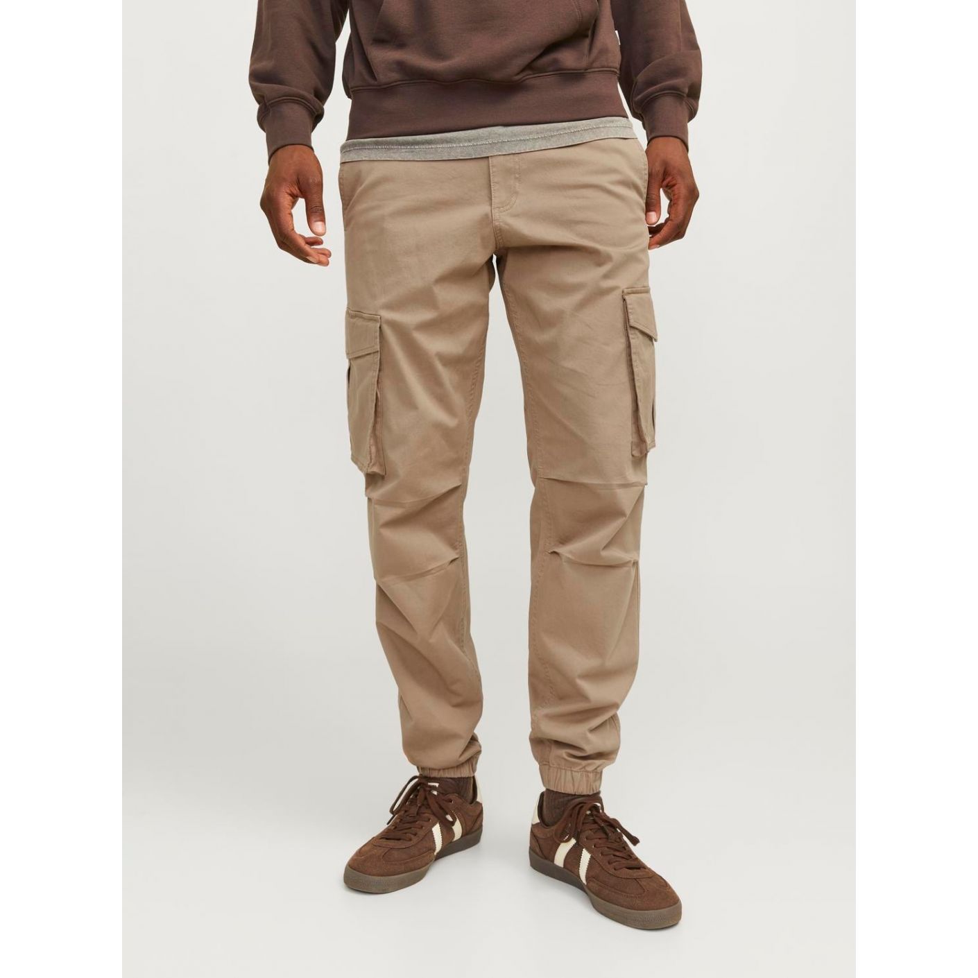 Jack & Jones Pantalone Cargo Relaxed Fit Elmwood da Uomo