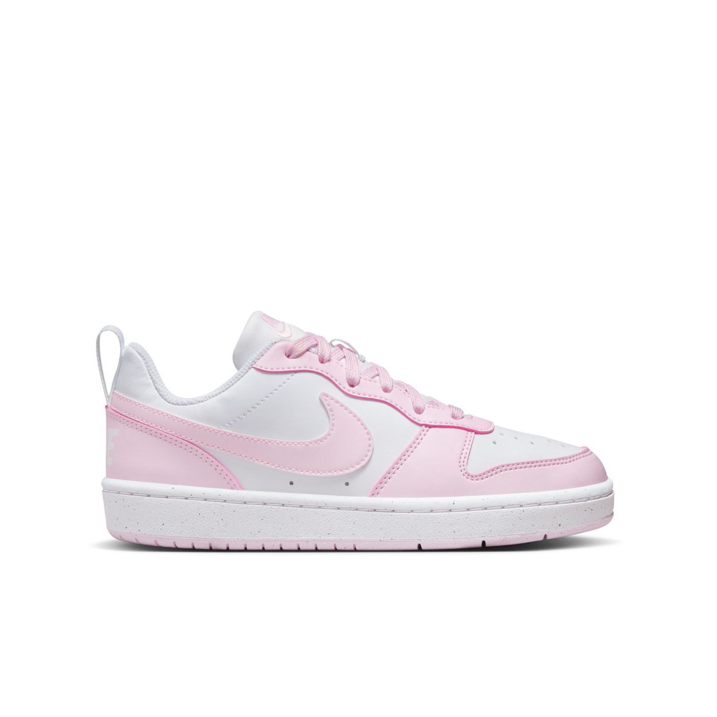 Nike Court Borough Low Recraft Weiß/Rosa Schaumstoff