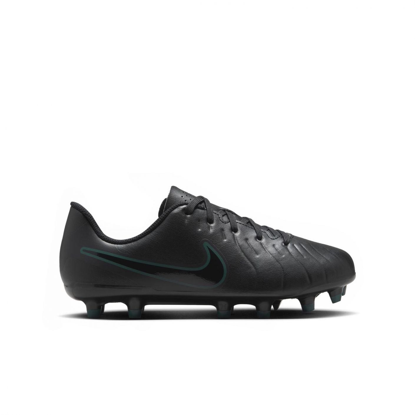 Nike Jr. Tiempo Legend 10 Club Black/Black-Deep Jungle