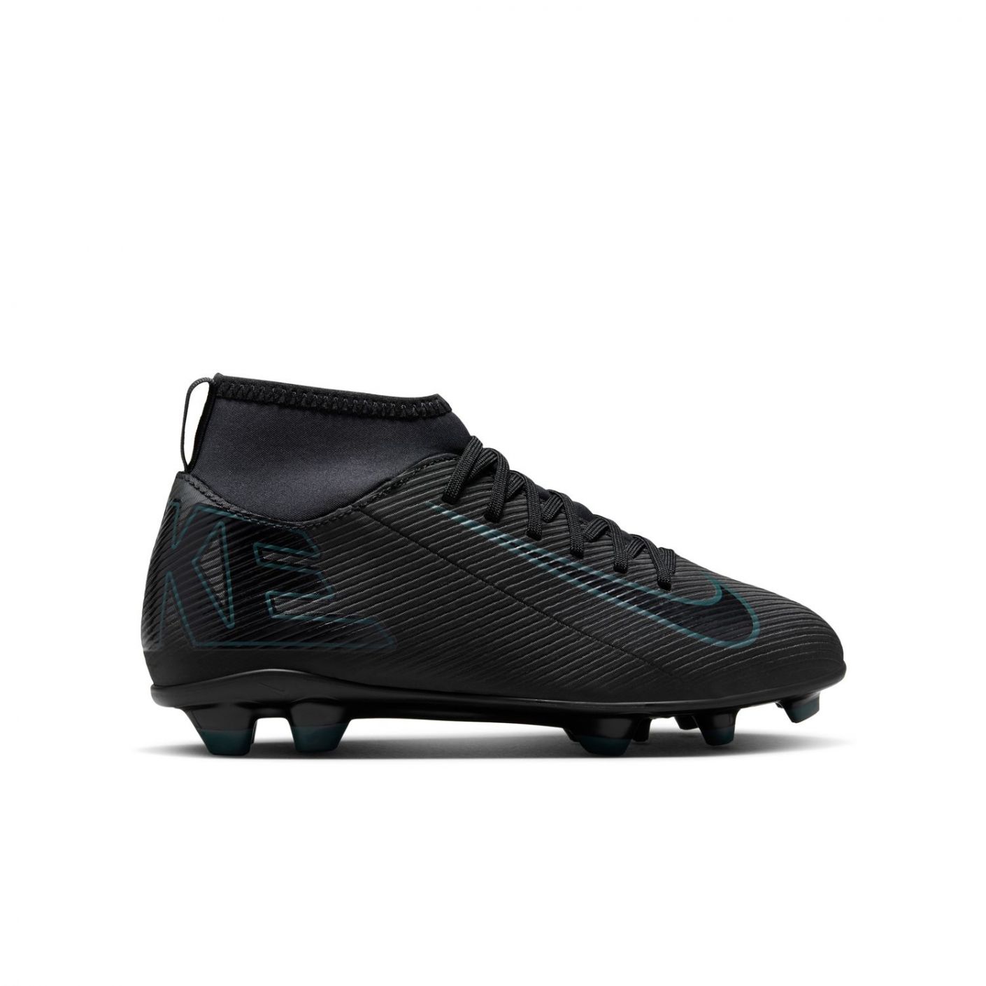 Nike Jr. Mercurial Superfly 10 Club Black/Black-Deep Jungle