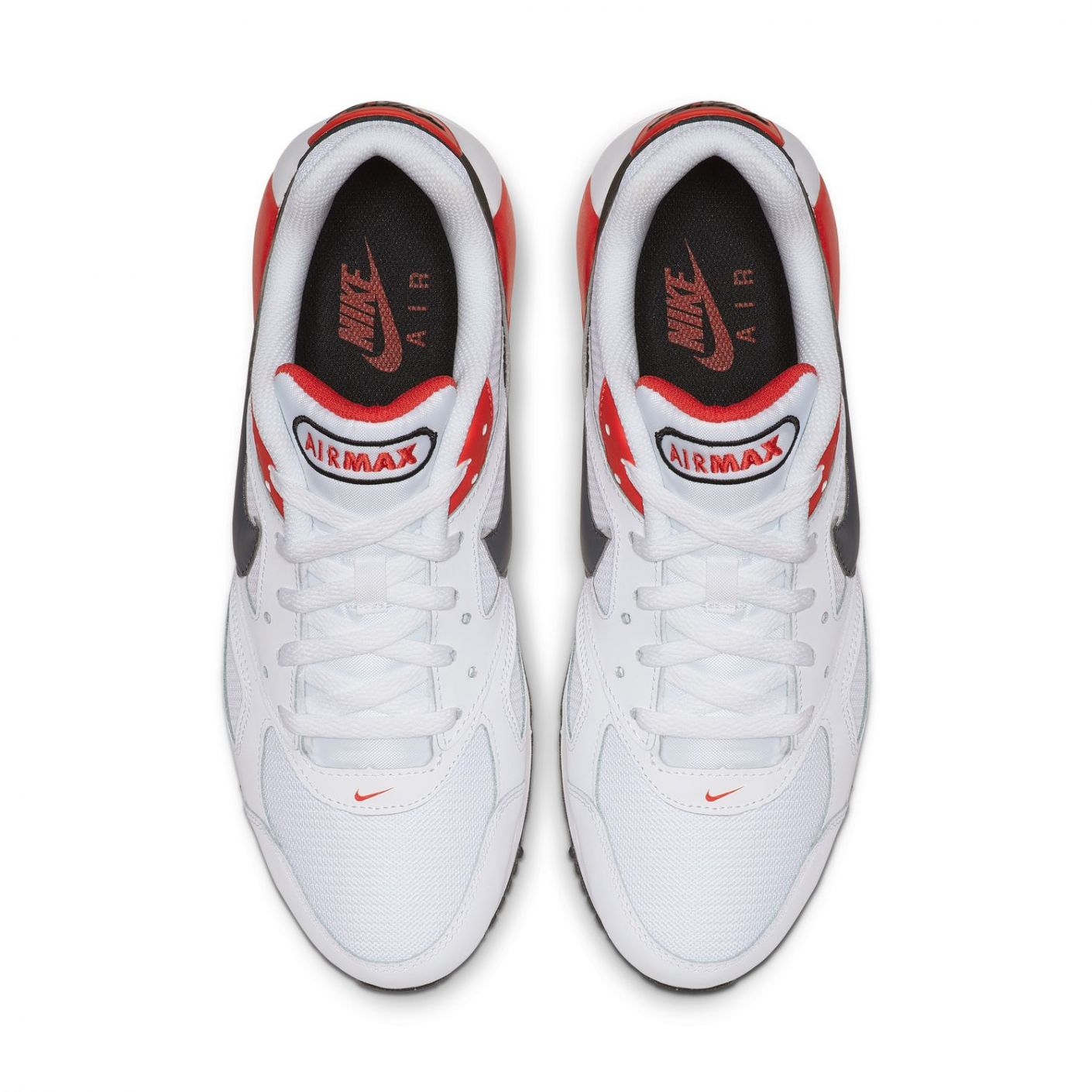 Nike Air Max Ivo White/Dark Grey-Habanero Red-Black