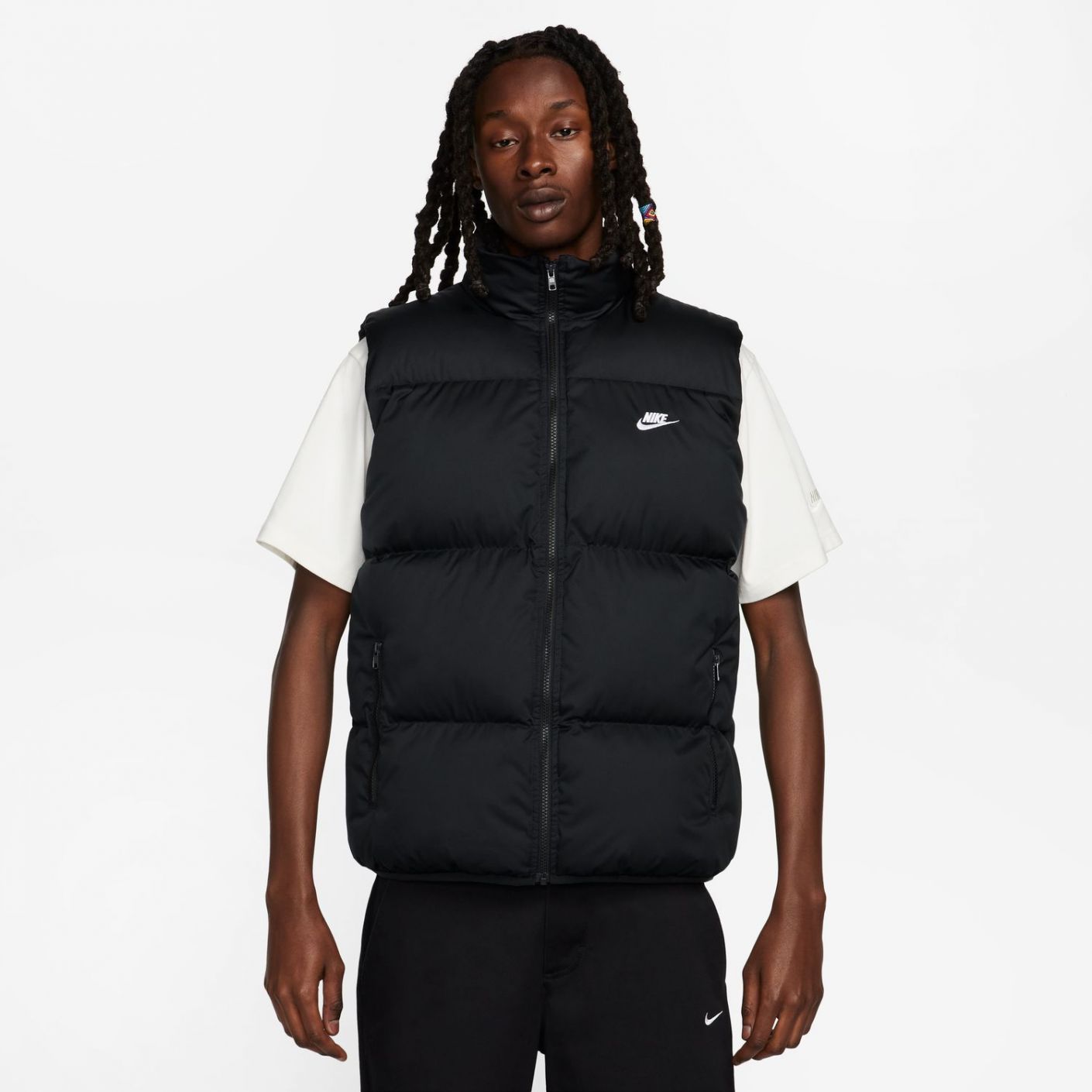 Nike Sportswear Club Primaloft® Piumino Smanicato Therma-Fit - Uomo Black/White