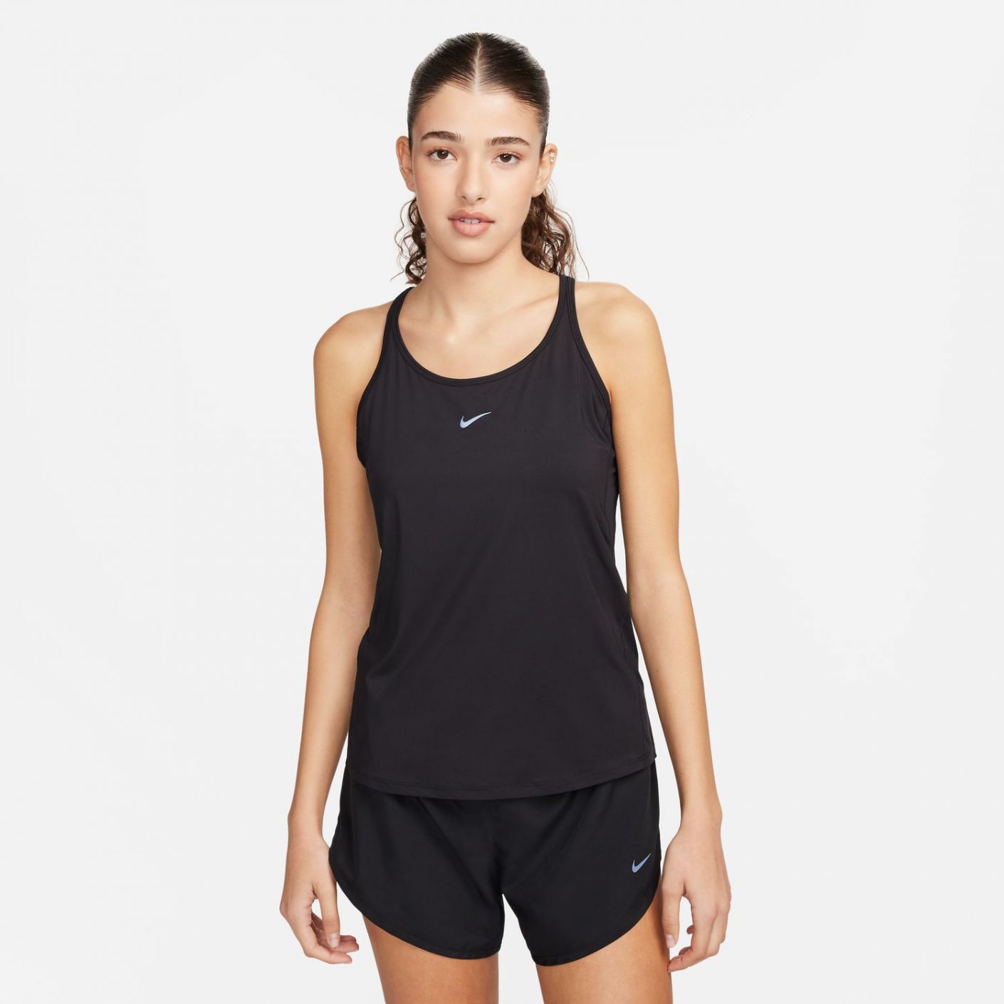 Nike One Classic Canotta Dri-Fit Strappy  Donna Black/Black