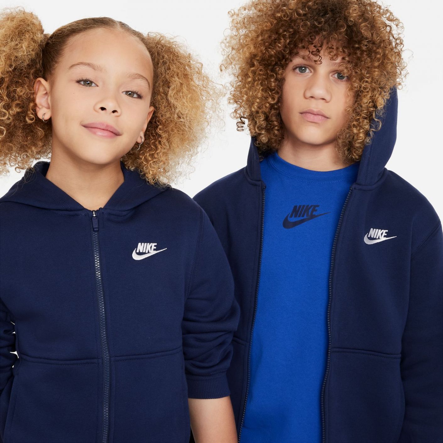 Nike Sportswear Club Fleece Tracksuit – Boys Midnight Navy/White