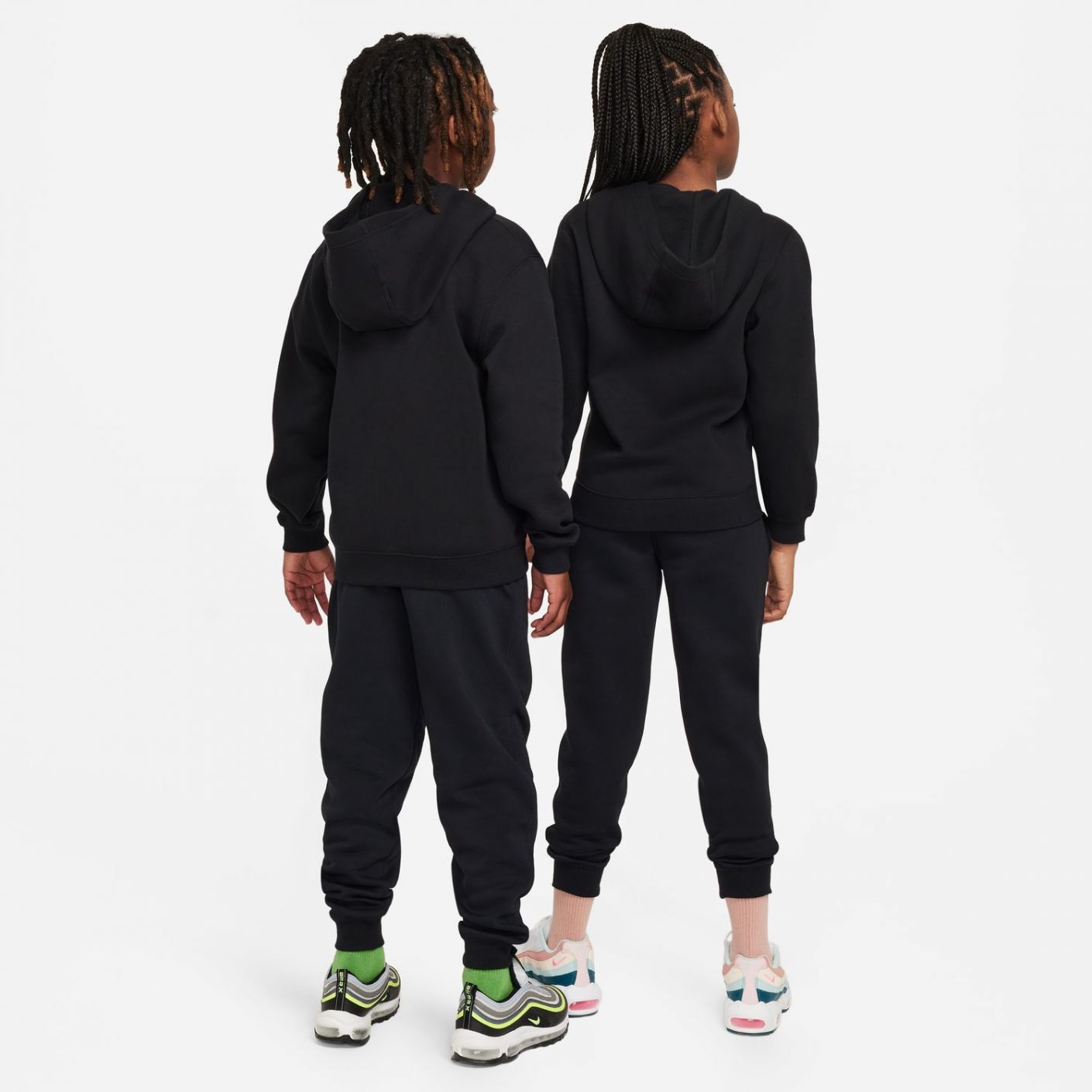 Nike Sportswear Club Fleece Tracksuit – Boys Black/White