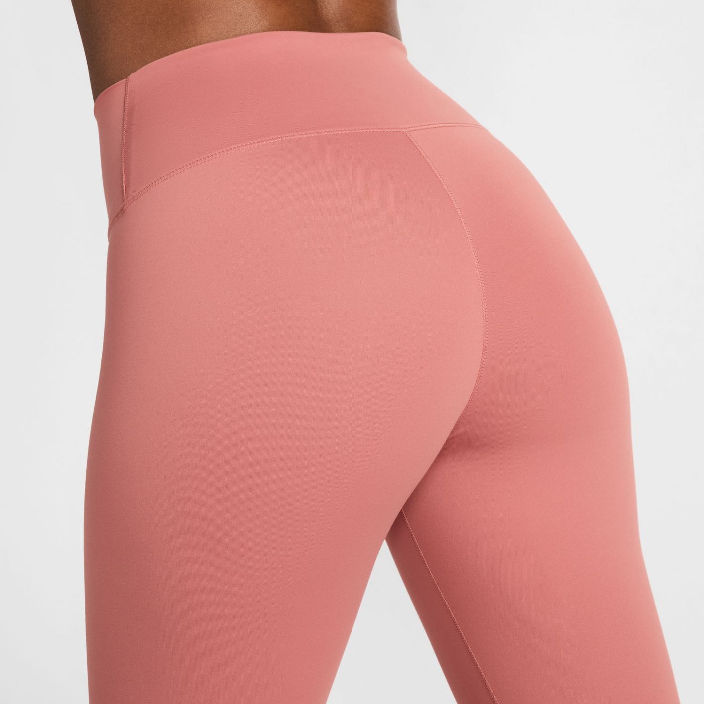 Nike One High-Waist Full-Length Leggings – Women Canyon Pink/Black