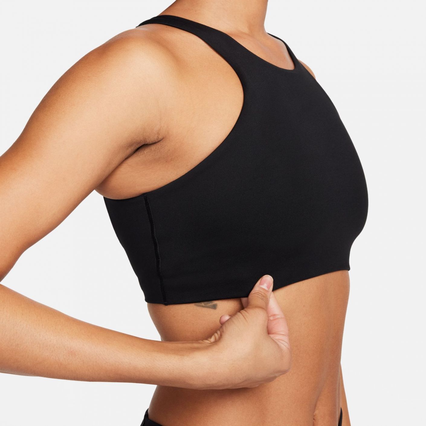 Nike One Bra A Sostegno Medio Con Fodera Leggera  Donna Black/Pcg3C