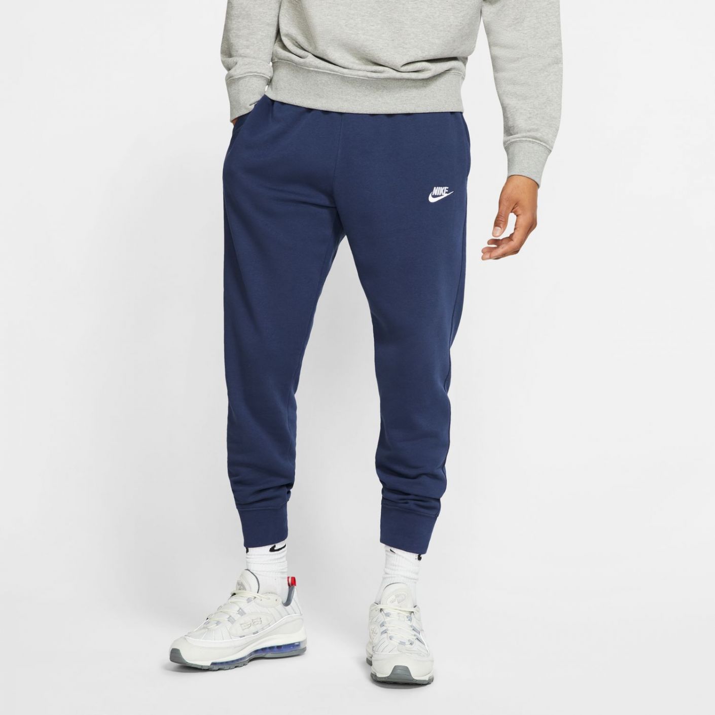 Nike Sportswear Club Mens Joggers Midnight Navy/Midnight Navy/White