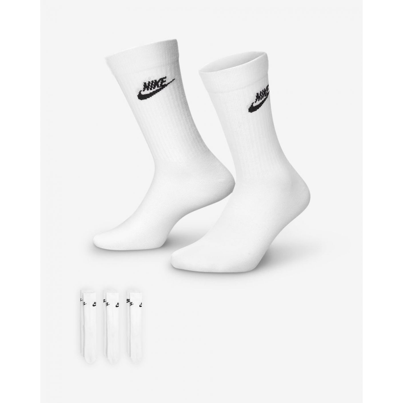 Nike Calze Everyday Essential Bianche 3 Paia