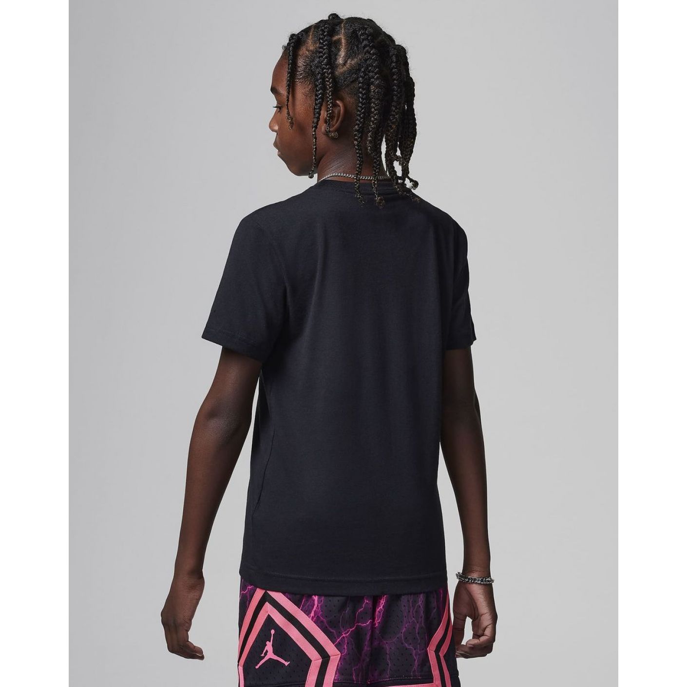 Nike T-Shirt Jumpman Air Embroidered Nera da Bambino