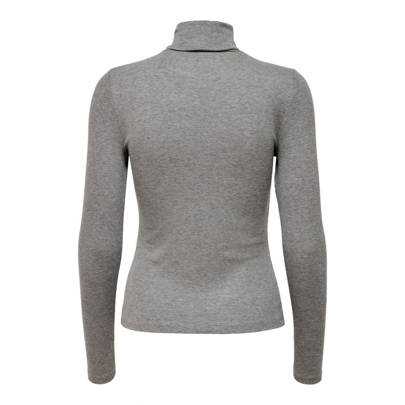 Only Maglia a collo alto Onlsille Dark Grey da Donna