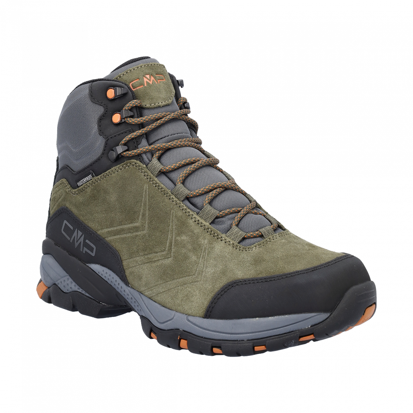 CMP Scarpone uomo Melnick 2.0 Mid Waterproof Olive da Uomo