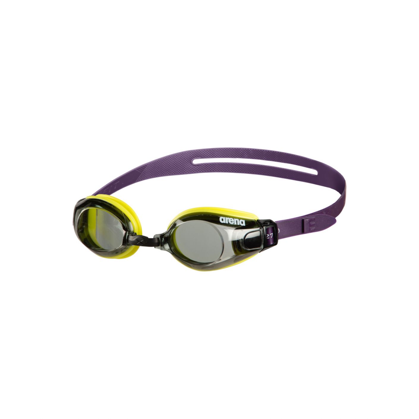 Arena Zoom X-Fit Schwimmbrille Lila/Gelb/Rauch