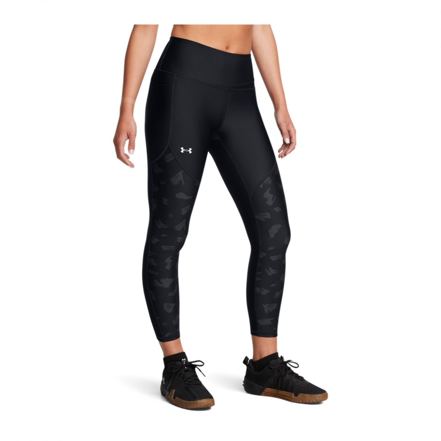 Under Armor Tech Print Panel Ankle Leggings