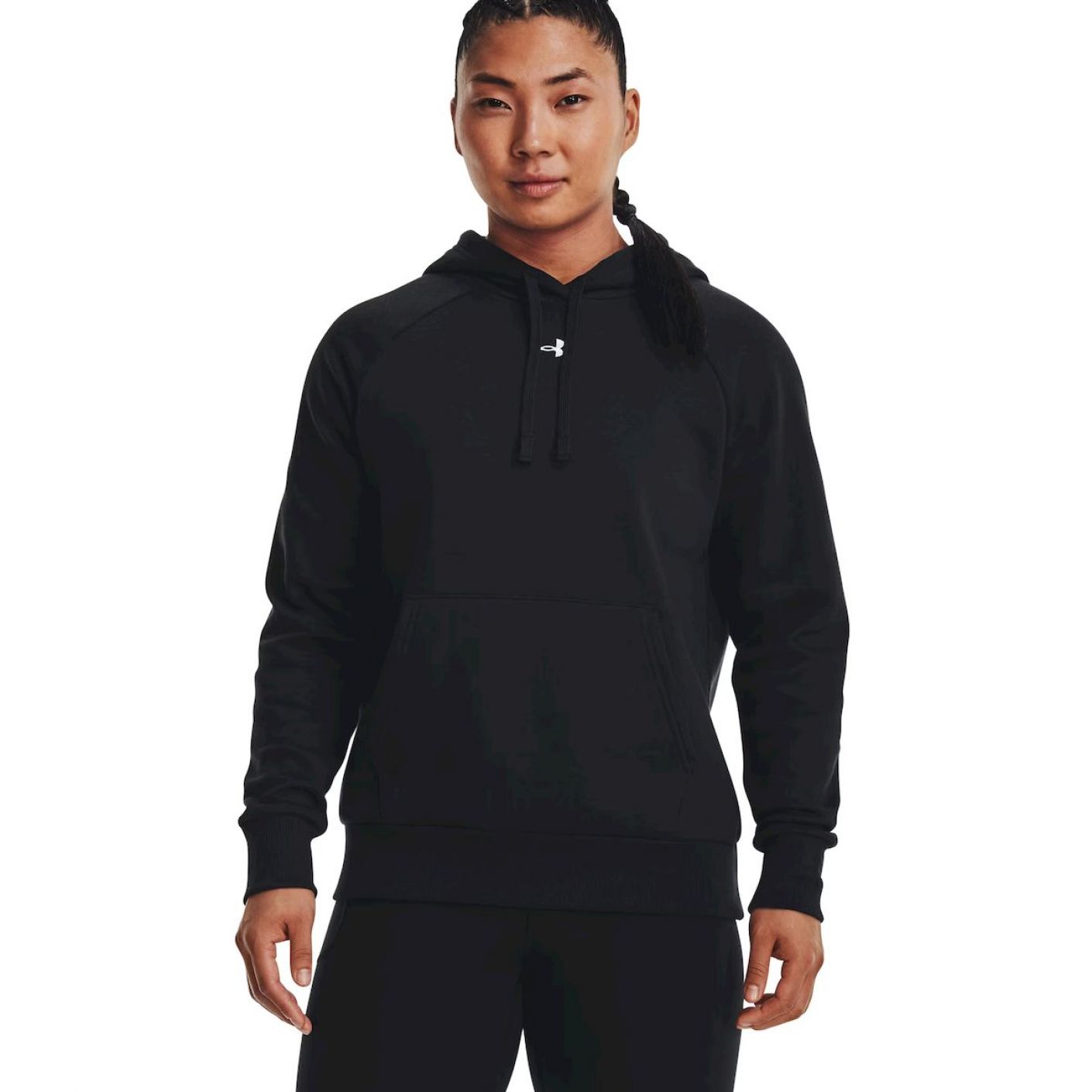 Under Armour Rival Fleece Hoodie Nero da Donna