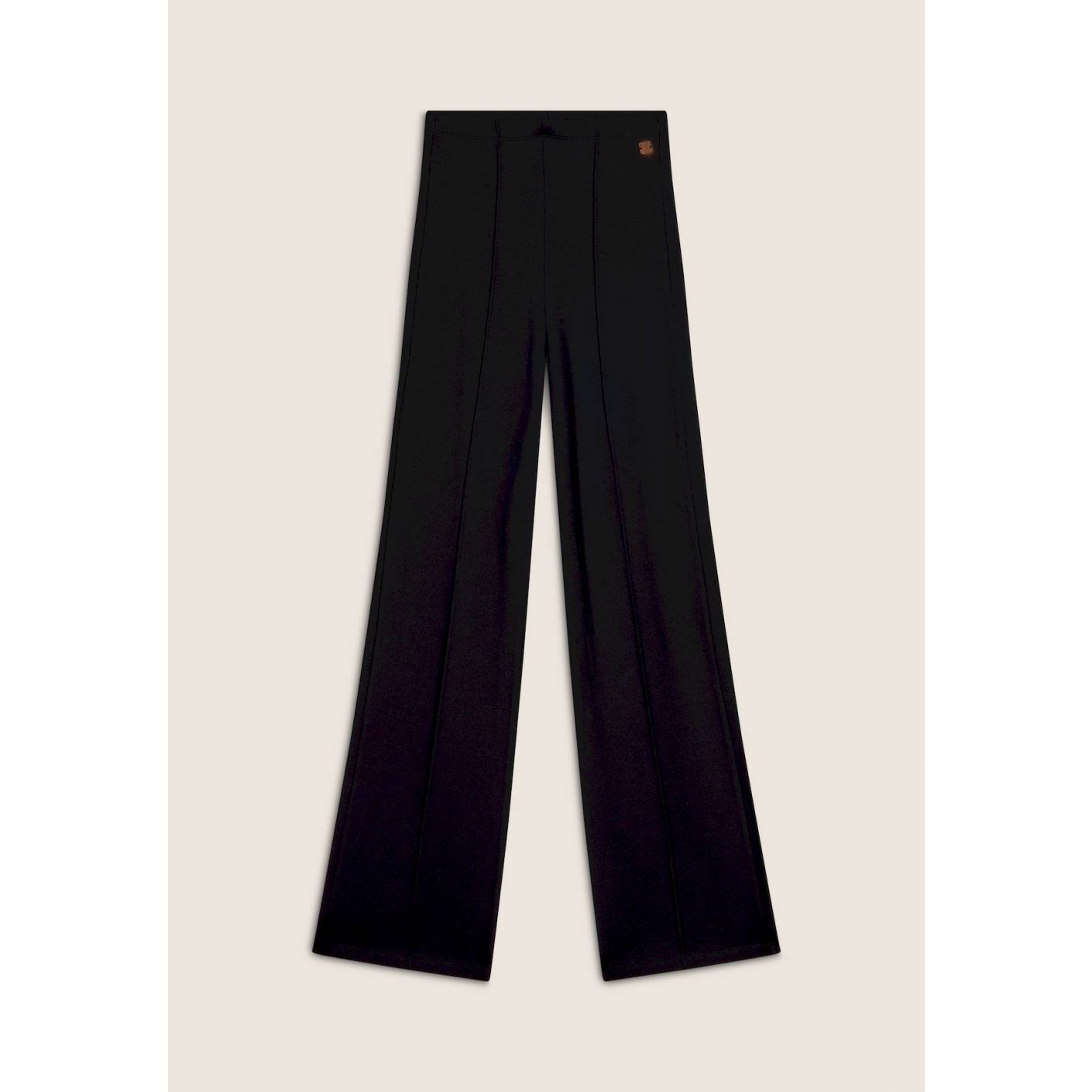 Freddy Pantalone donna in felpa viscosa con gamba dritta