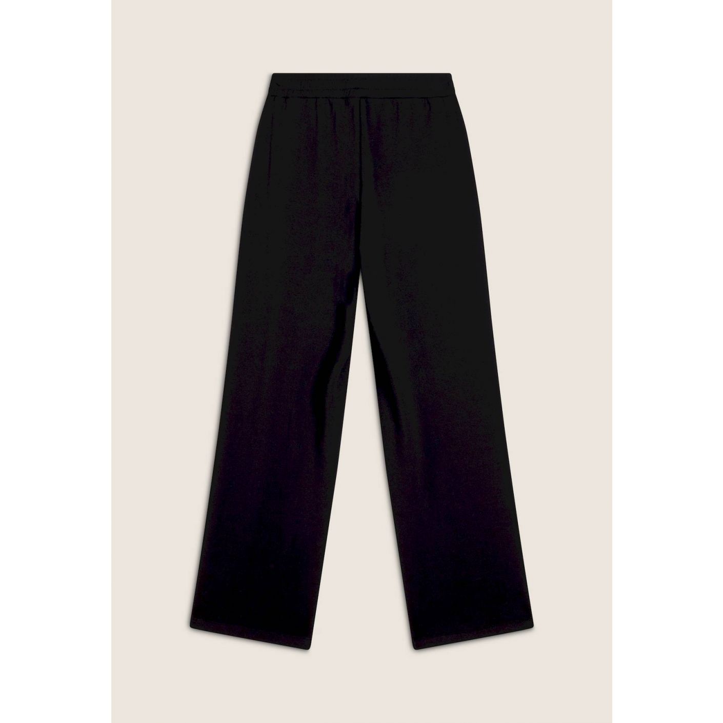 Freddy Pantalone donna comfort fit in felpa con impuntura centrale