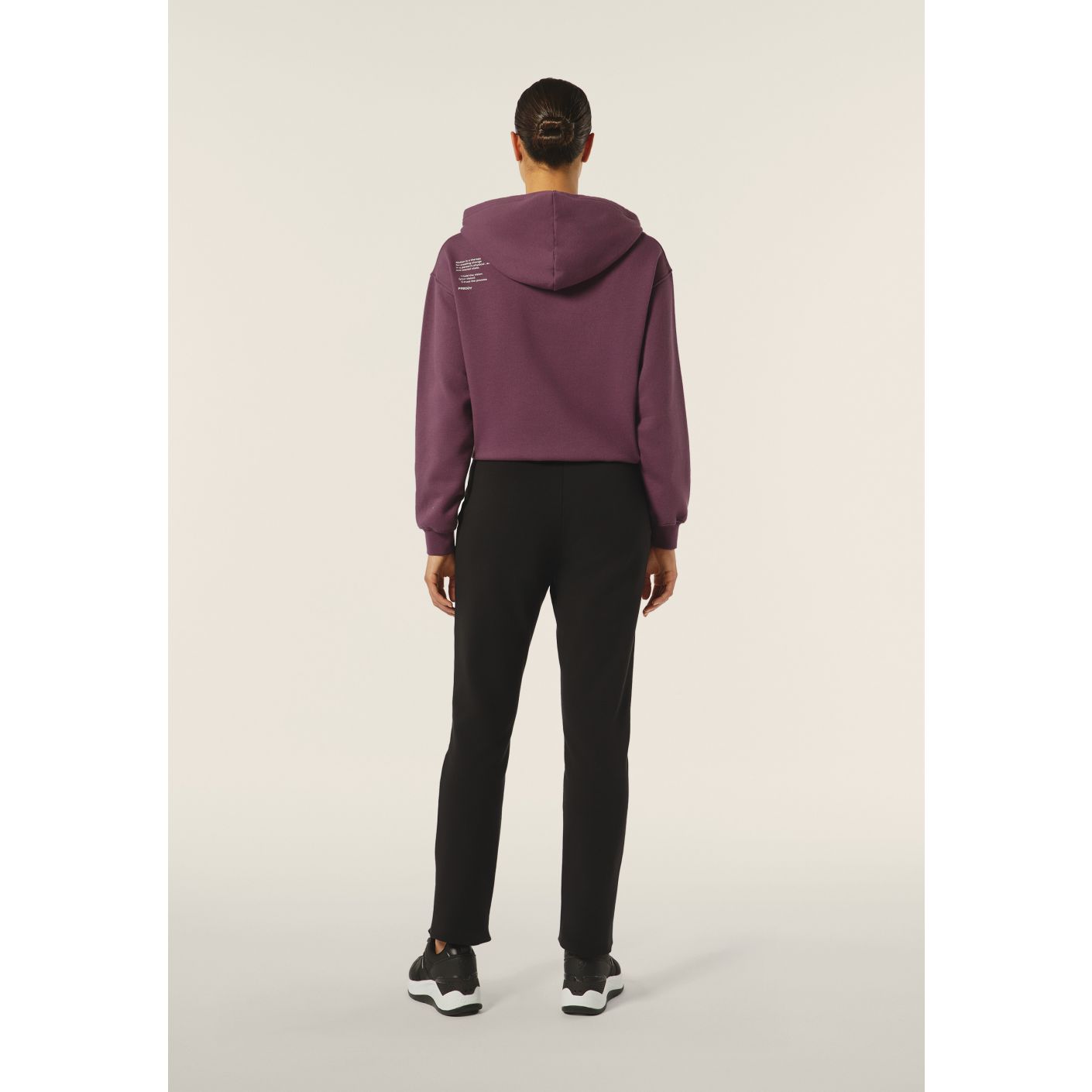 Freddy Women's Oversized Hoodie with Back Writing