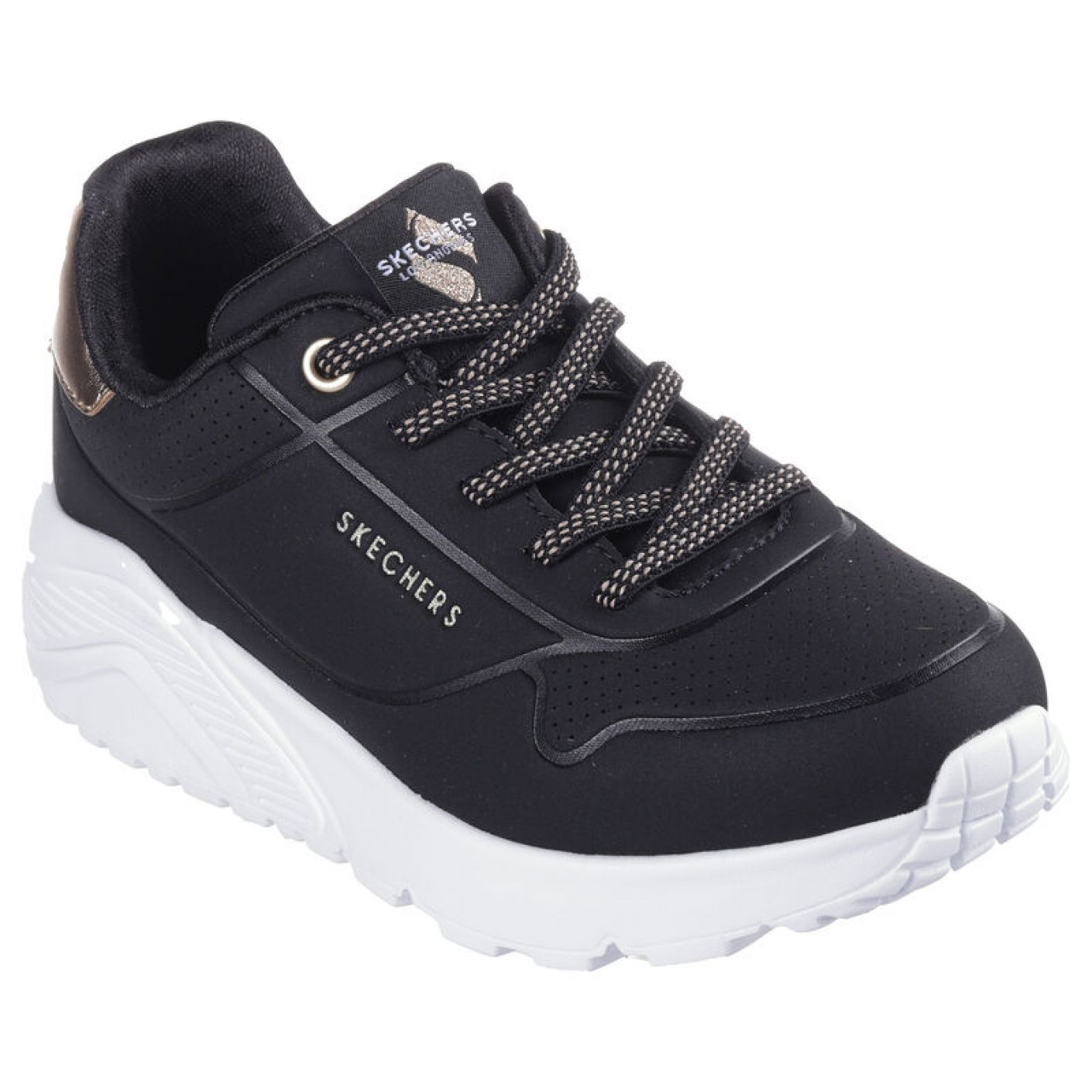 Skechers Uno Lite Metallic Mode Black