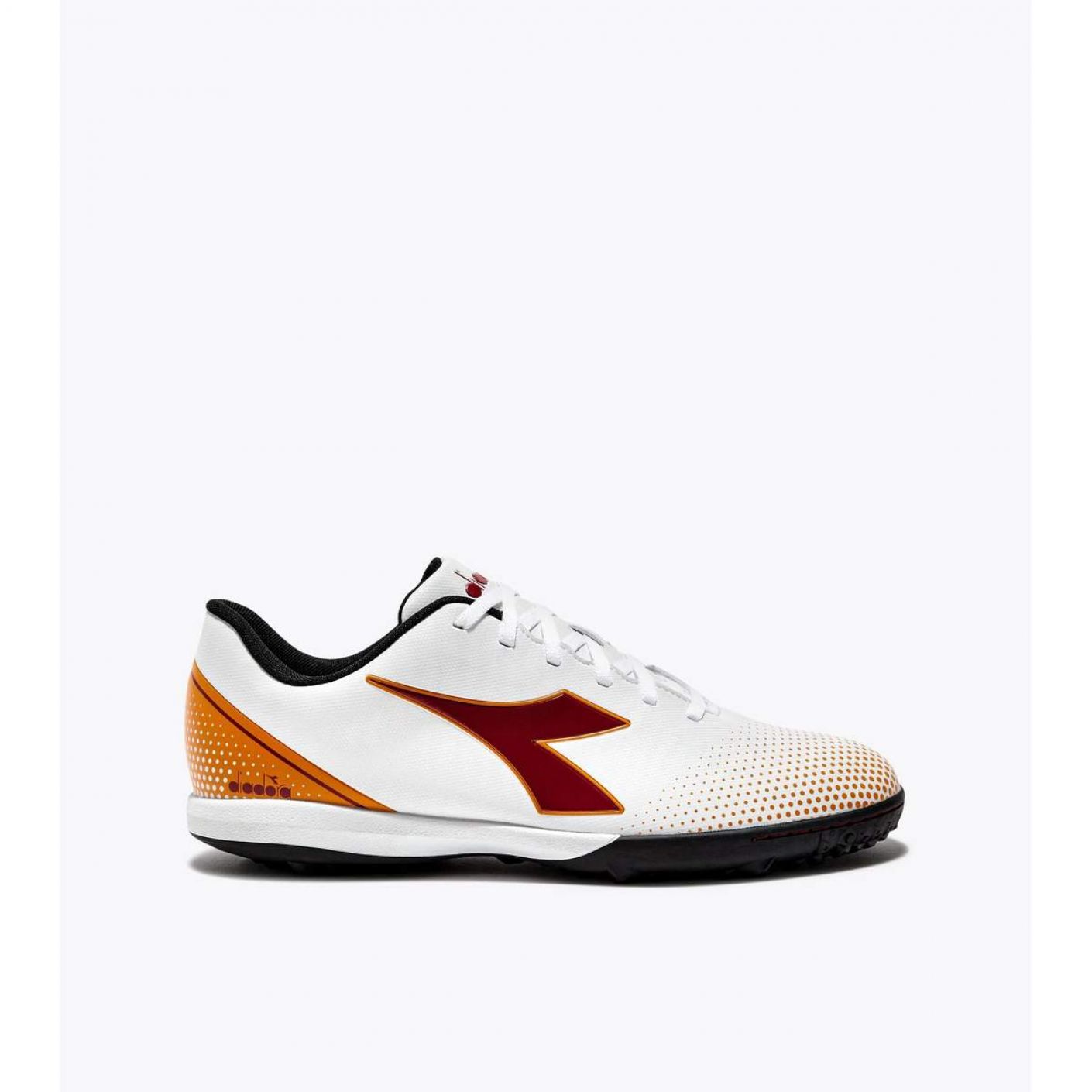 Diadora Pichichi 7 TFR da Calcetto Bianco/Rosso/Arancio da Uomo