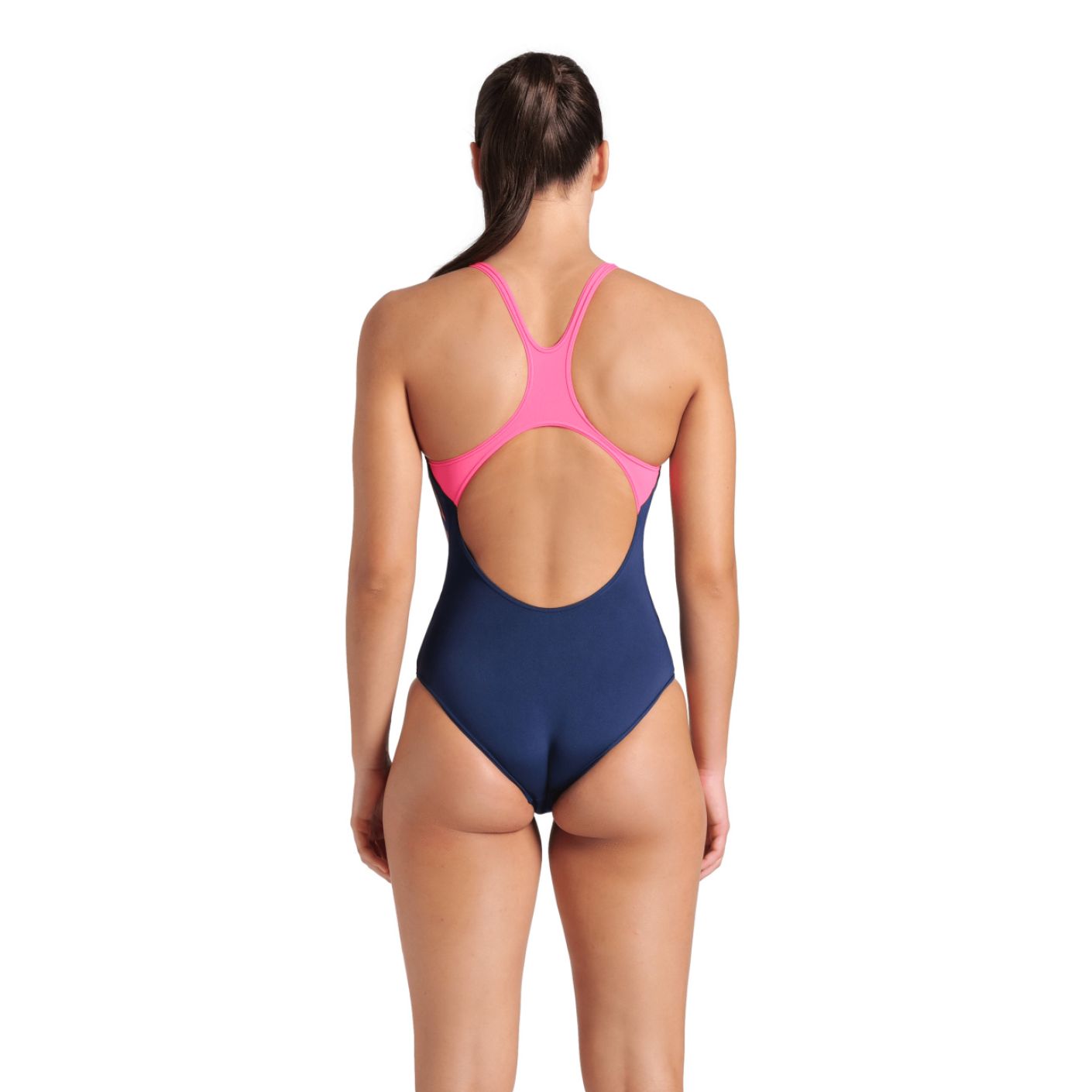 Arena Kostüm Reflektierend Marineblau/Shocking Pink für Damen