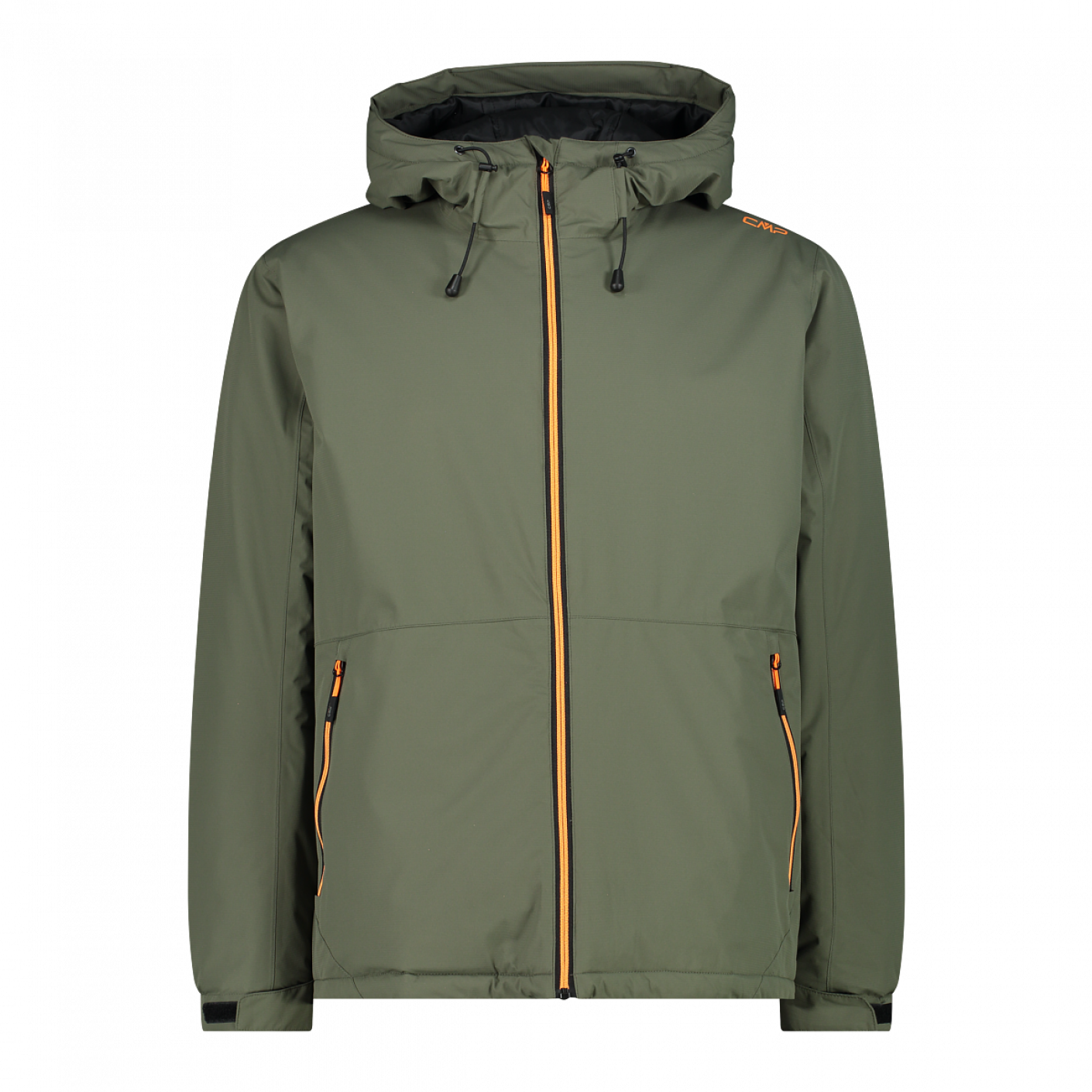 CMP Herrenjacke aus olivgrünem Ripstop-Gewebe