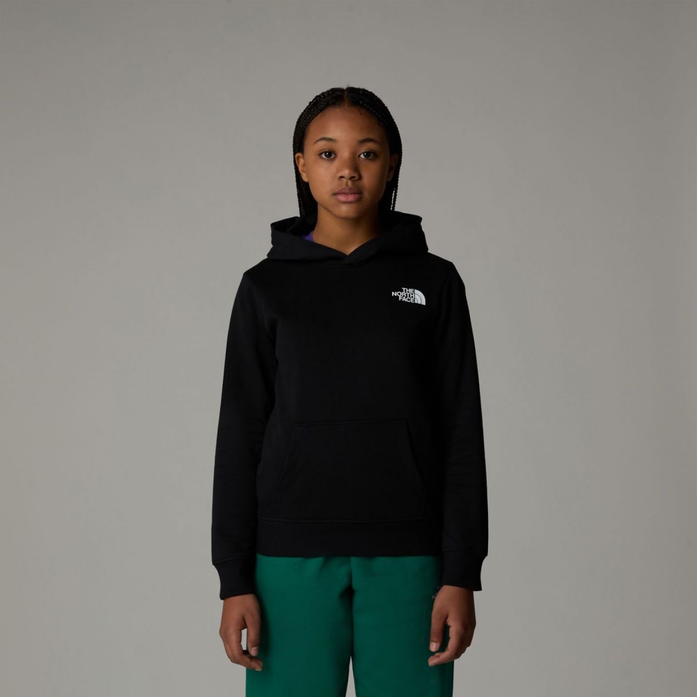 The North Face Teen Redbox Regular P/O Hoodie Tnf Black Da Ragazzo