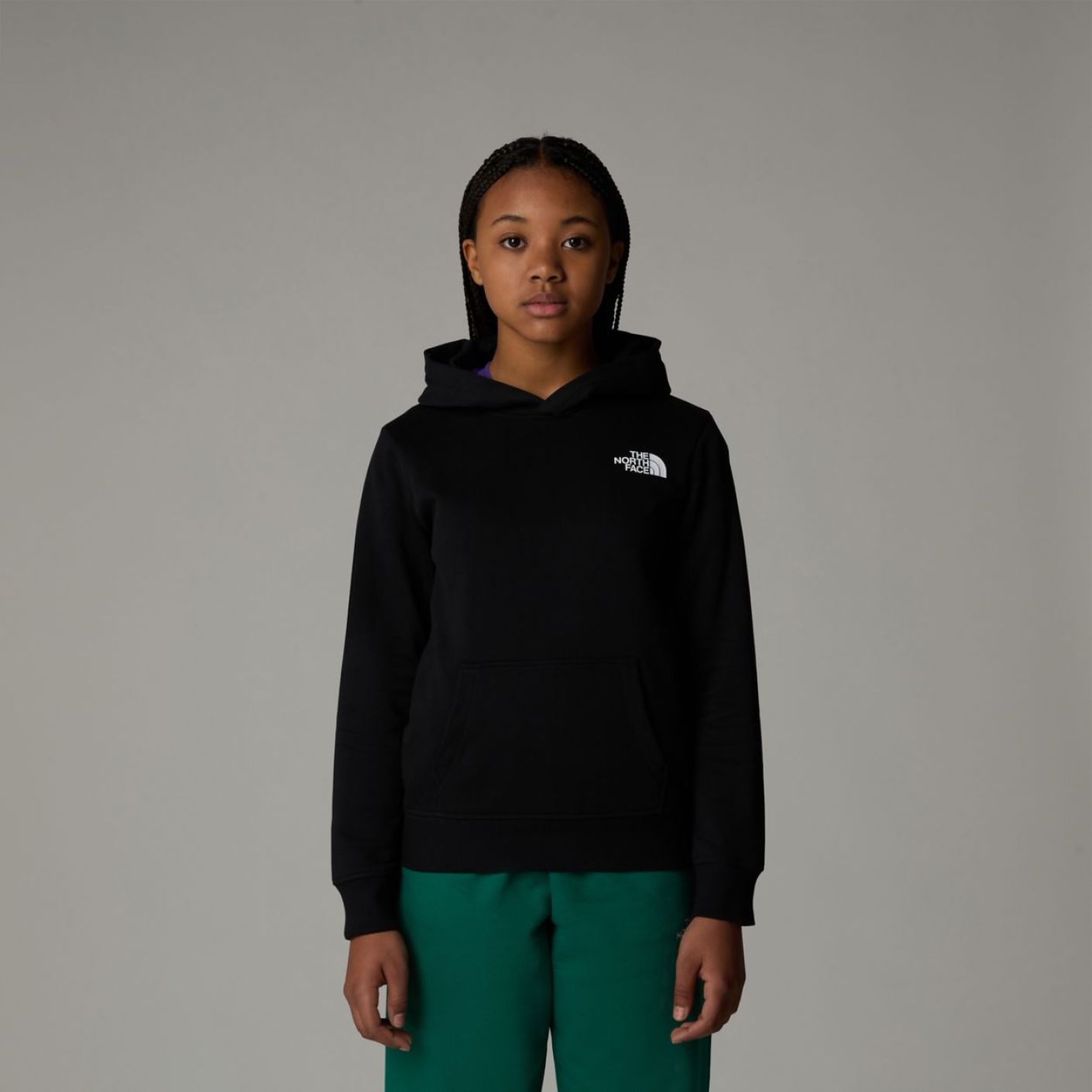 The North Face Teen Redbox Regular P/O Hoodie Tnf Schwarz für Jungen