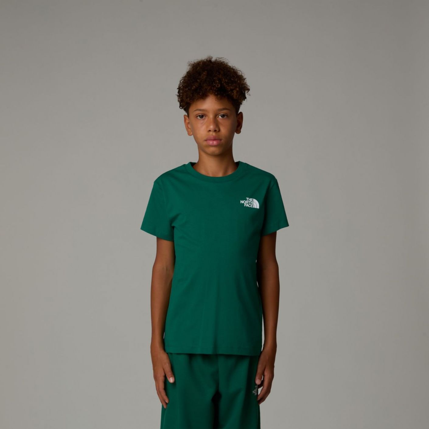 The North Face Redbox S/S Tee Evergreen Da Ragazzo