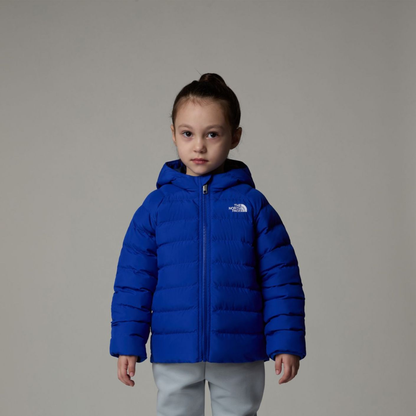 The North Face Reversible Perrito Hooded Jacket Tnf Blue Da Bambino