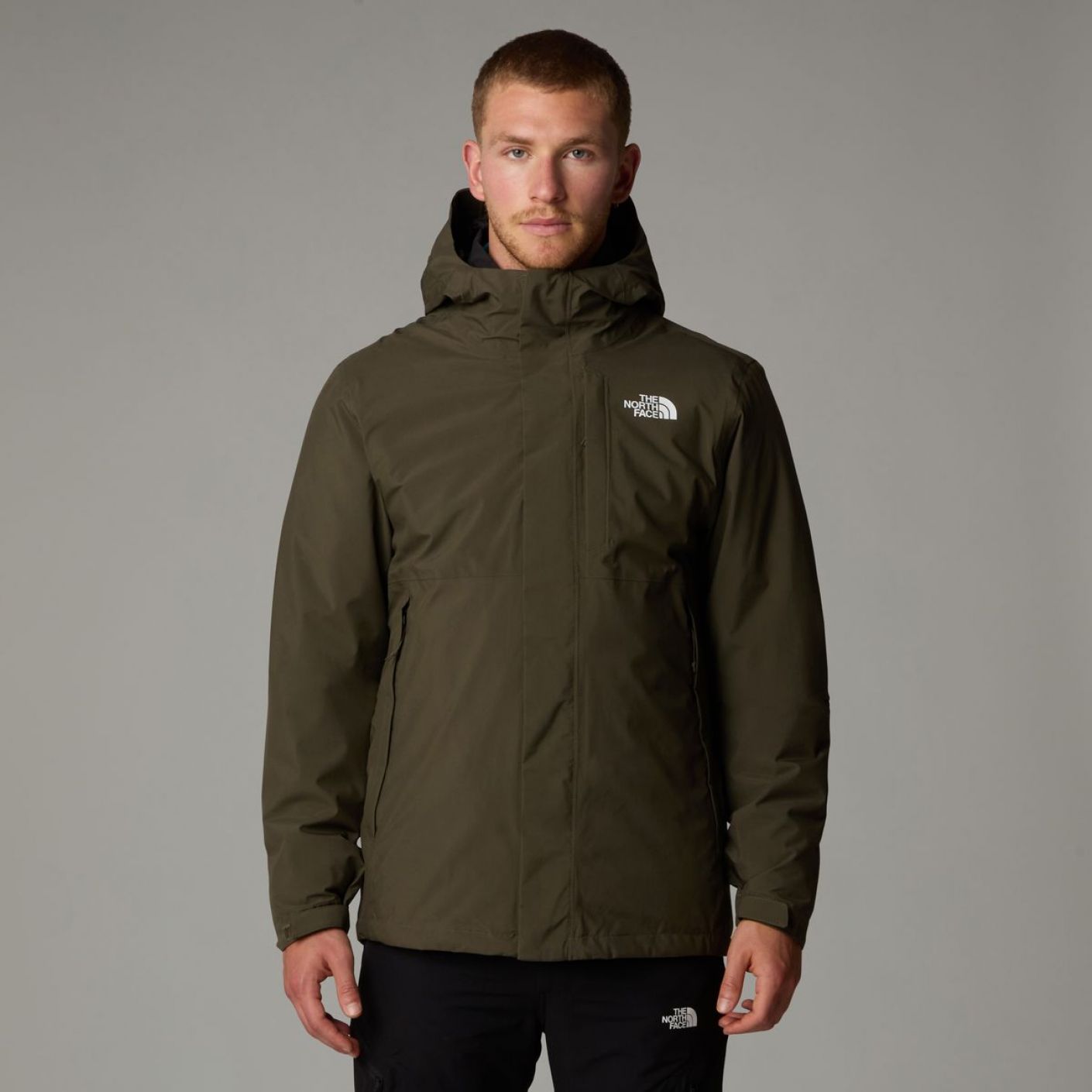 The North Face Carto Triclimate Jacket New Taupe Green-Tnf Bla Da Uomo