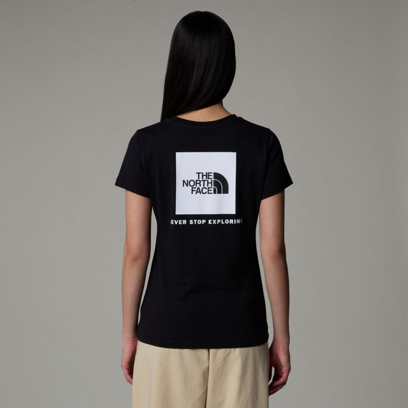 The North Face S/S Redbox Slim Tee Tnf Black Da Donna