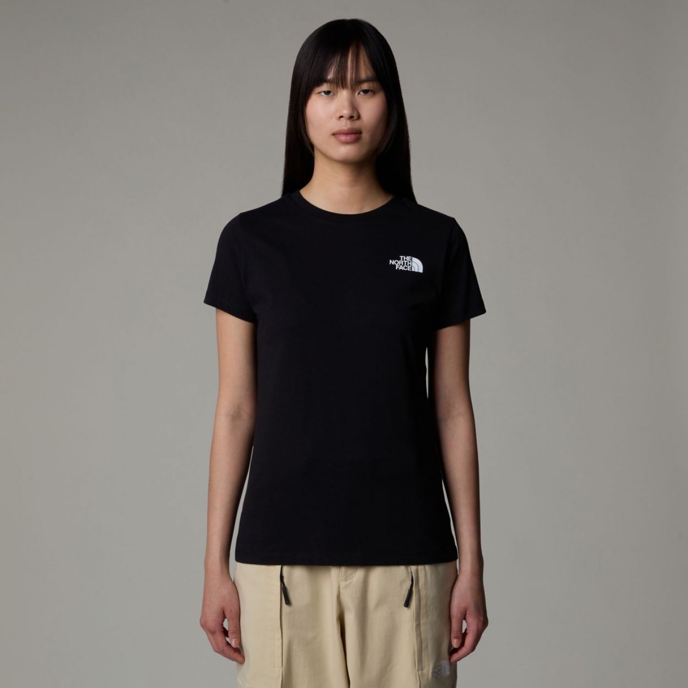 The North Face S/S Redbox Slim Tee Tnf Black Da Donna