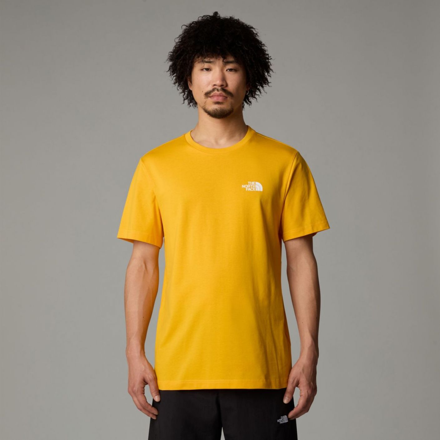 The North Face S/S Simple Dome Tee Summit Gold Da Uomo