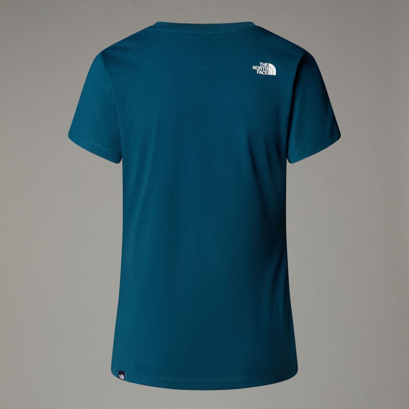 The North Face T-Shirt Simple Dome Slim Midnight Petrol Da Donna