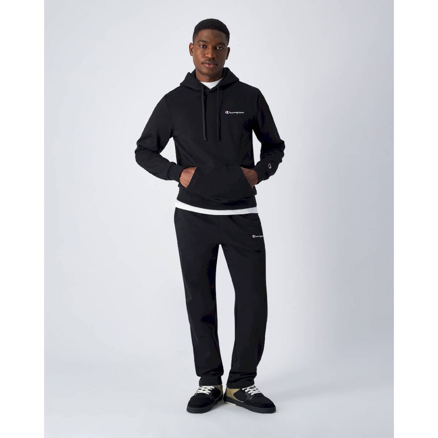 Champion Pantaloni Uomo Hem Straight