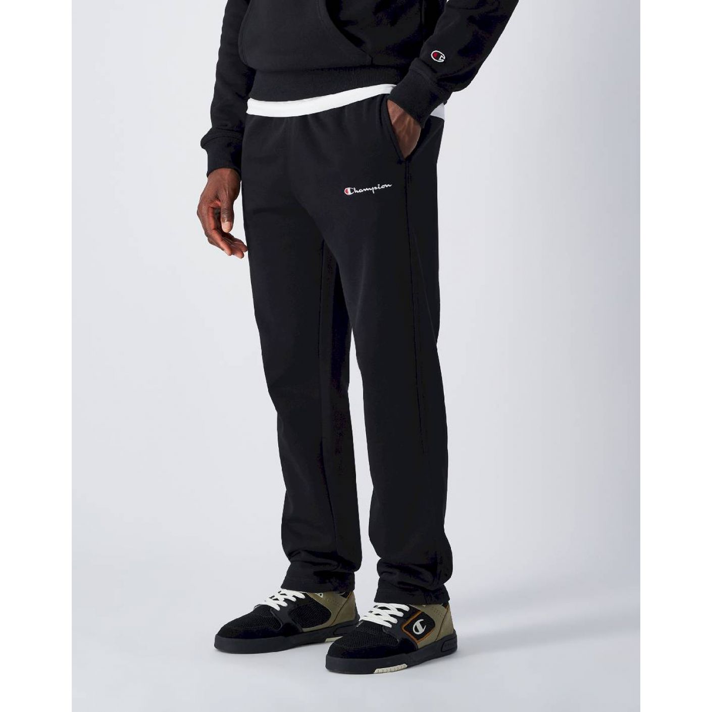 Champion Pantaloni Uomo Hem Straight