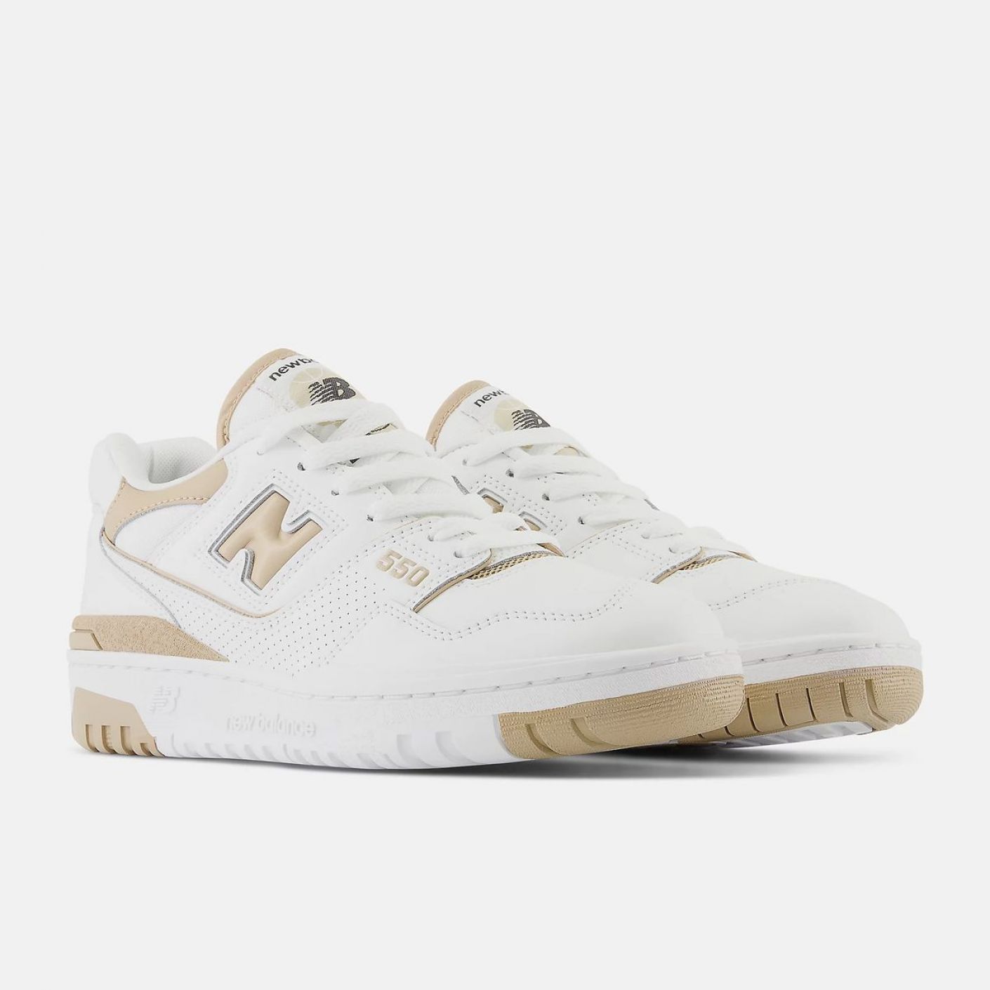 New Balance 550 White/Incense da Donna