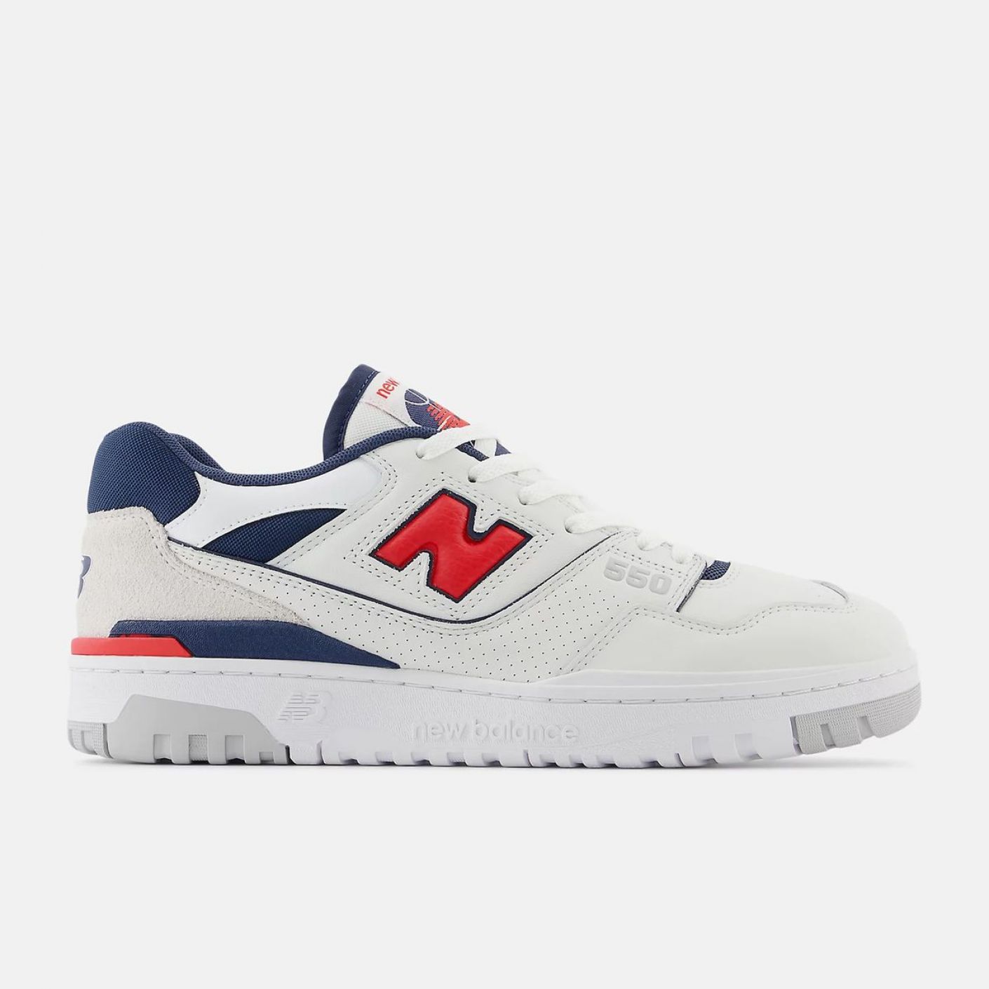 New Balance 550 Weiß/Blau/Rot