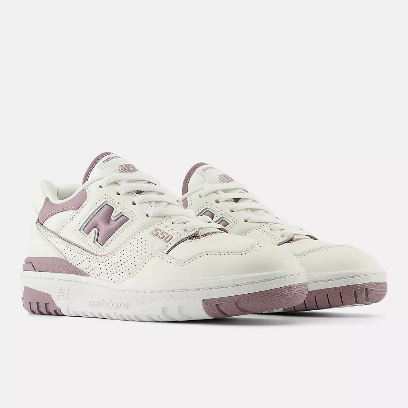 New Balance 550 Sea Salt/Ice Wine/White da Donna