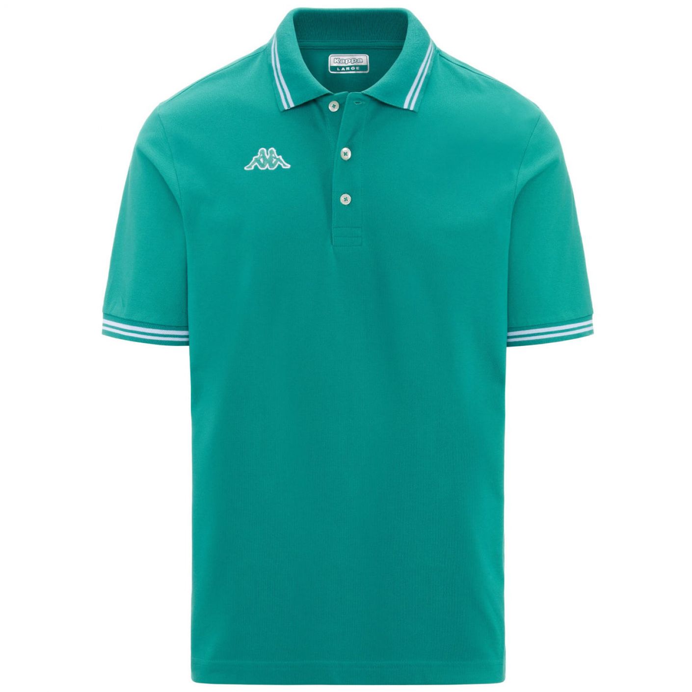 Kappa Polo Malta con Righino Green Columbia da Uomo