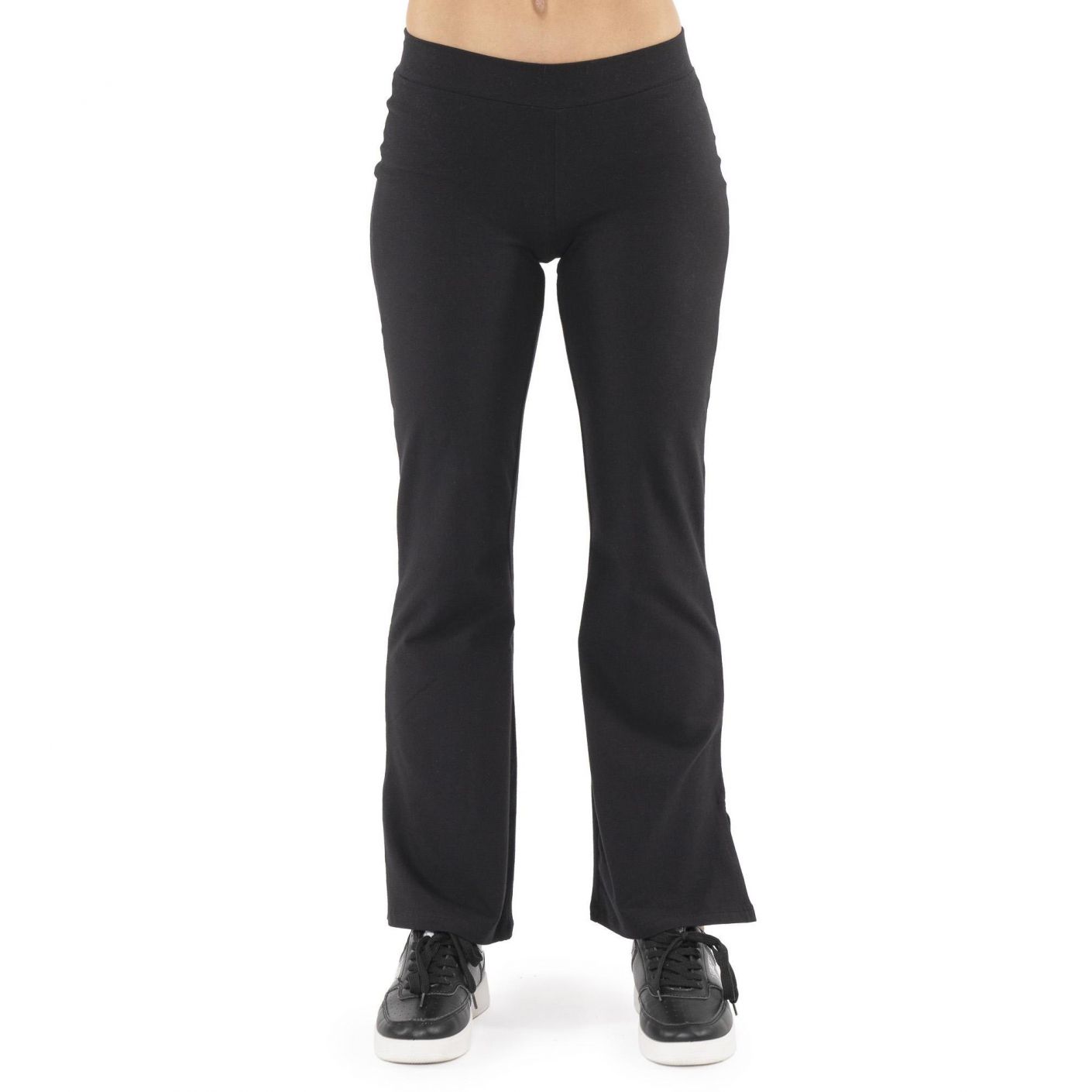 Leone Legging Never Without con gamba a campana Black da Donna