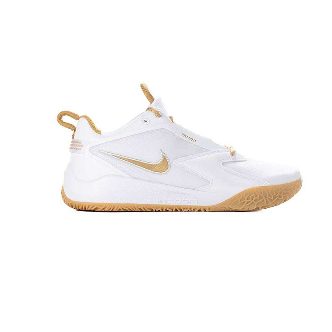 Nike Zoom Hyperace 3 White/Metallic Gold-Photon Dust