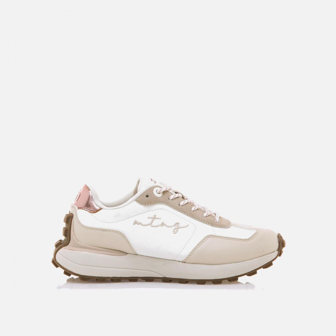 MTNG Zinkweiße Sneakers für Damen