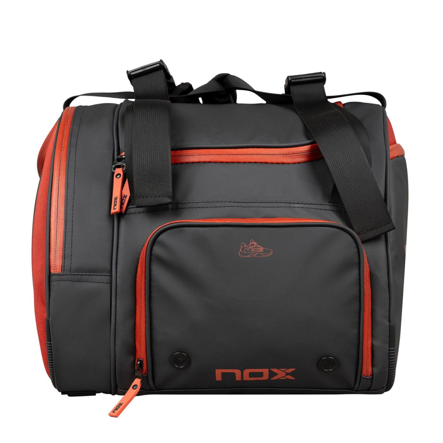 Nox Luxury Open Series Reisetasche Schwarz/Rot